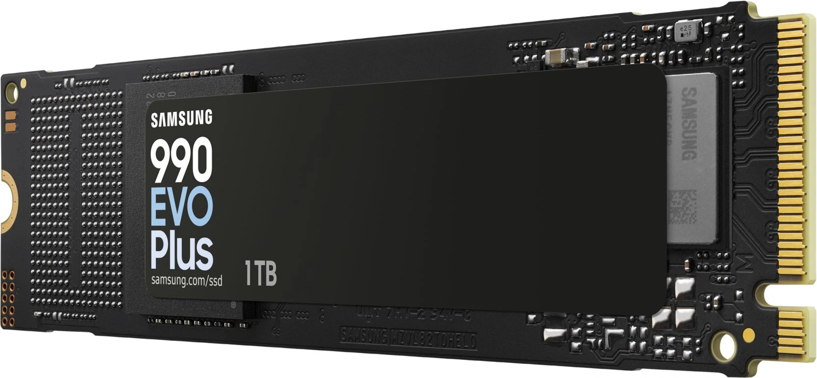Твердотельный накопитель Samsung 1024ГБ, M.2 2280, PCIe 4.0 x4, M.2 990 Evo Plus (MZ-V9S1T0B/AM)