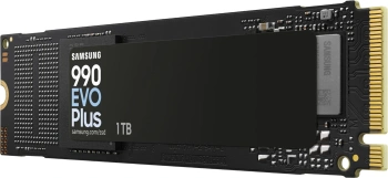 Твердотельный накопитель Samsung 1024ГБ, M.2 2280, PCIe 4.0 x4, M.2 990 Evo Plus (MZ-V9S1T0B/AM)