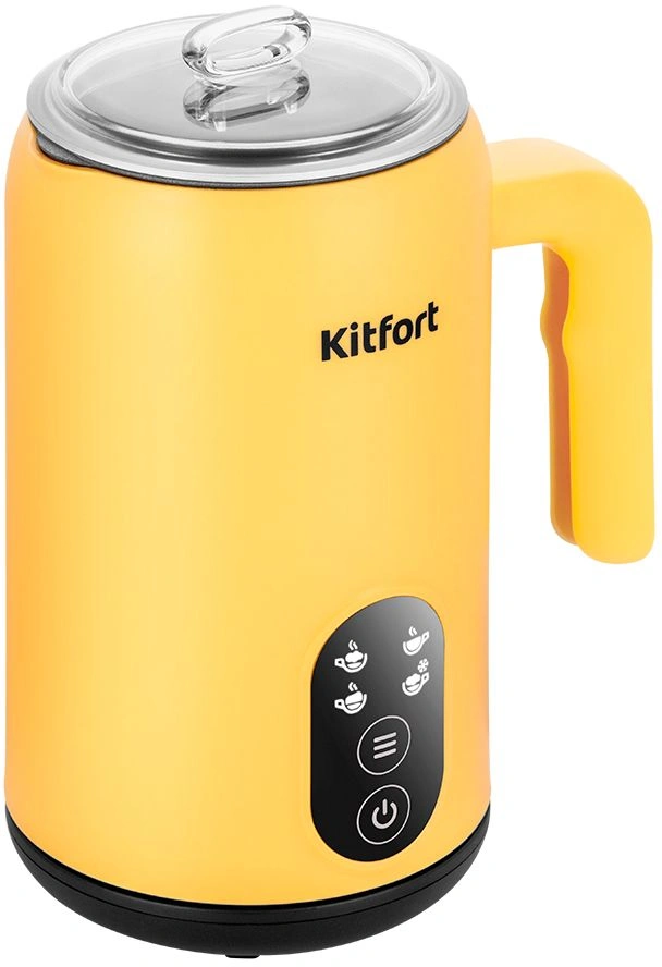 Капучинатор Kitfort КТ-7504 желтый/черный