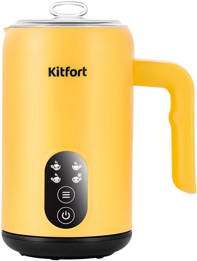 Капучинатор Kitfort КТ-7504 желтый/черный