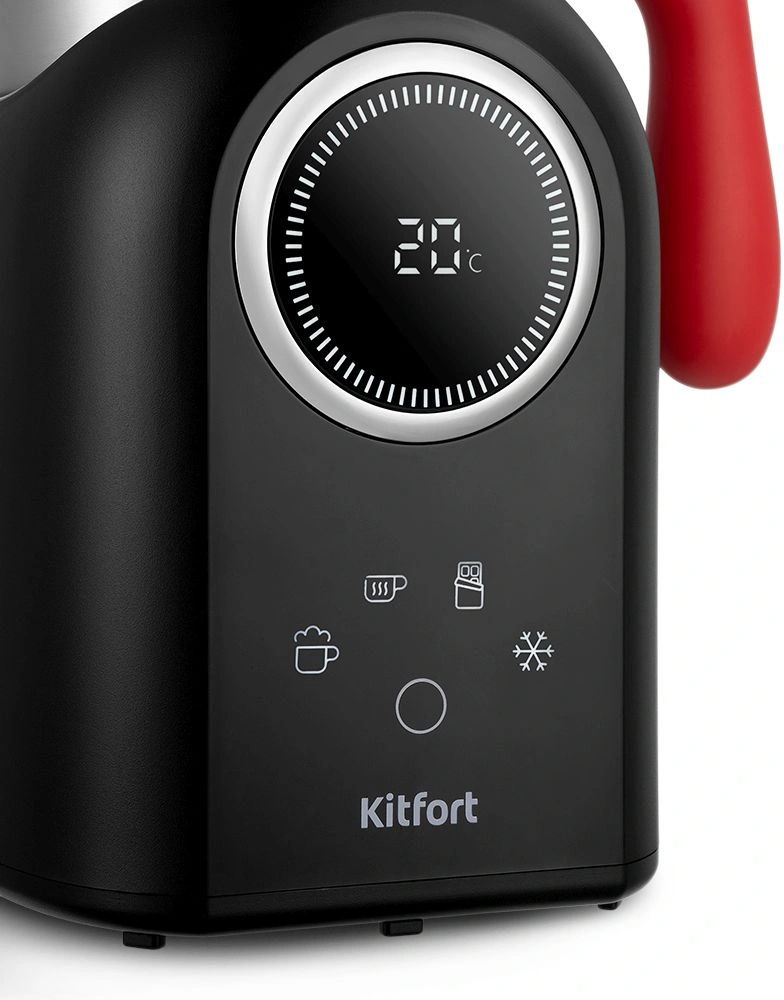 Капучинатор Kitfort КТ-7270 красный/черный