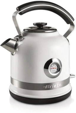 Чайник электрический Ariete 2854/01 белый, металл (00C285401AR0)