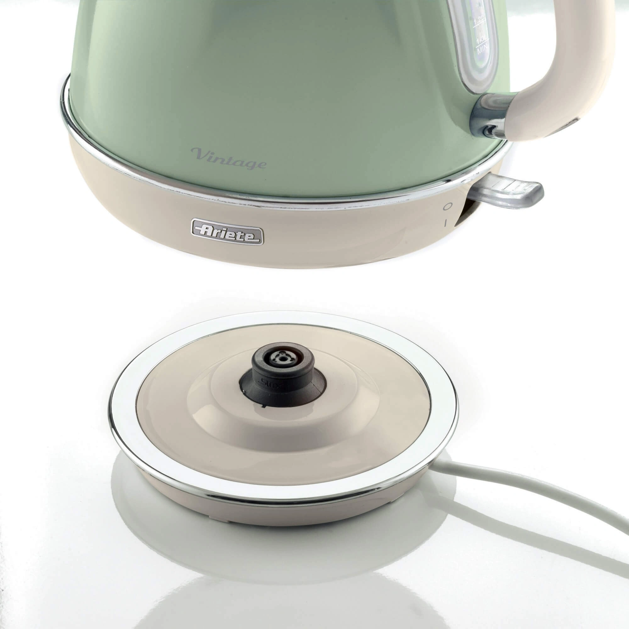 Чайник электрический Ariete 2869/04 зеленый, металл (00C286904AR0)