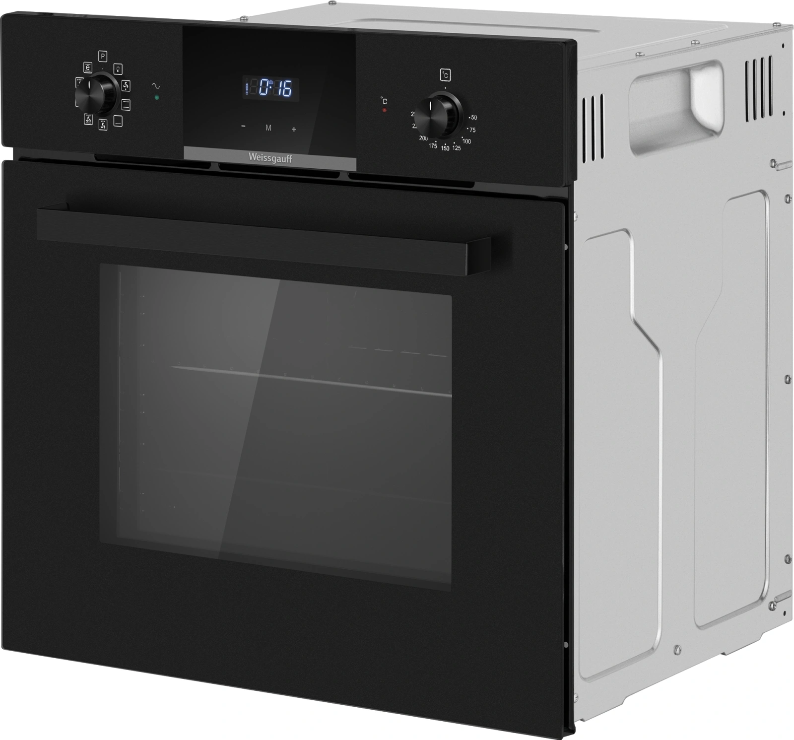 Духовой шкаф Weissgauff EOM 691 PDB Matt Edition черный (434068)
