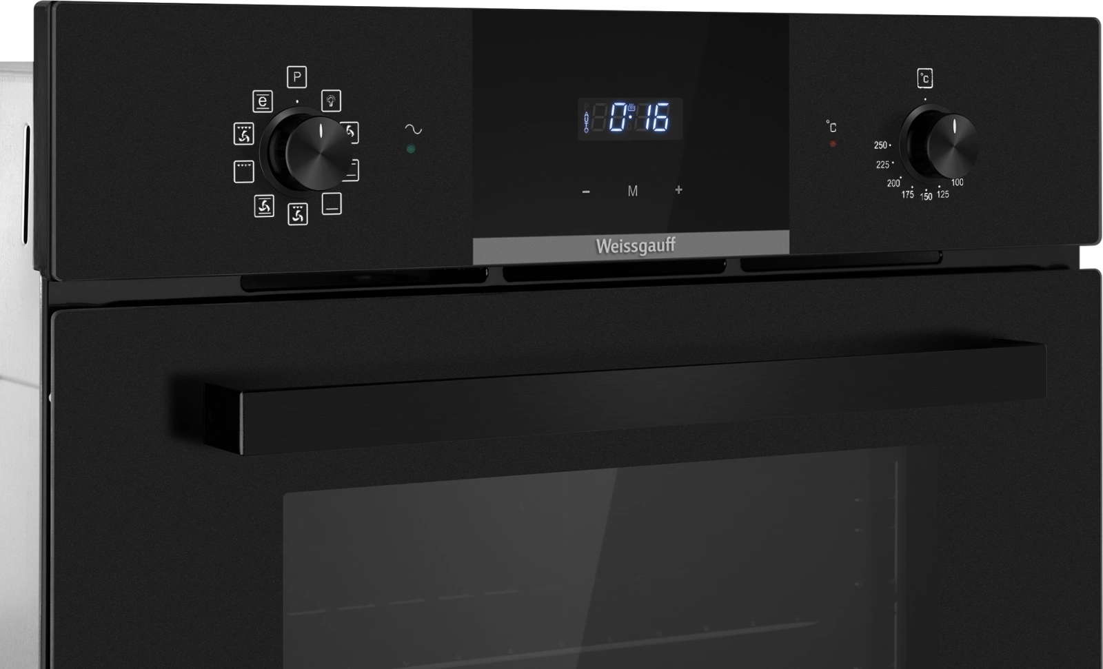 Духовой шкаф Weissgauff EOM 691 PDB Matt Edition черный (434068)