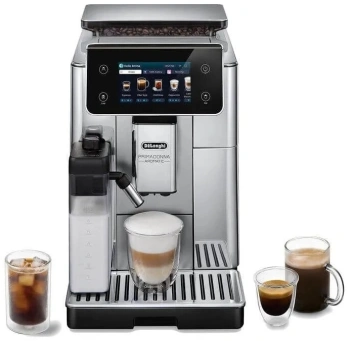 Кофемашина Delonghi ECAM630.55.SSM черный/серебристый (0132250064)