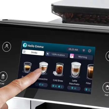 Кофемашина Delonghi ECAM630.55.SSM черный/серебристый (0132250064)