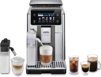 Кофемашина Delonghi ECAM630.75.TM черный/серебристый (0132250183)