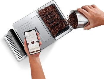 Кофемашина Delonghi ECAM630.75.TM черный/серебристый (0132250183)
