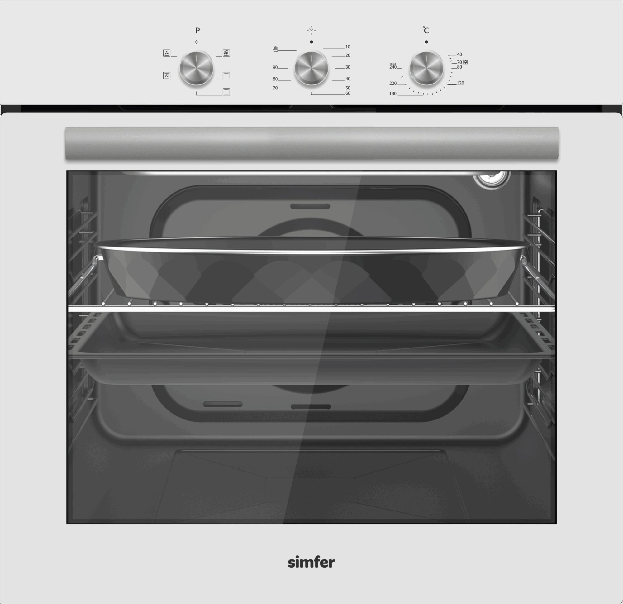 Духовой шкаф Simfer B6EW16025 белый