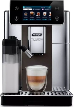 Кофемашина Delonghi Primadonna Aromatic ECAM630.75.TSM серебристый/черный (0132250179)