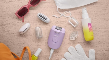 Эпилятор Philips BRE257/00 фиолетовый