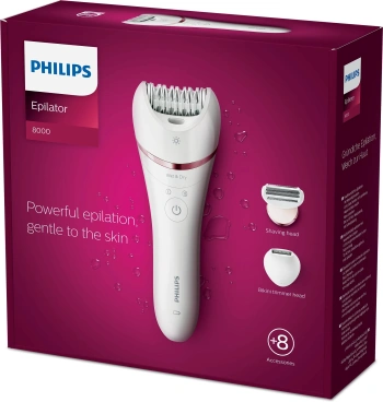 Эпилятор Philips BRE720/01 белый