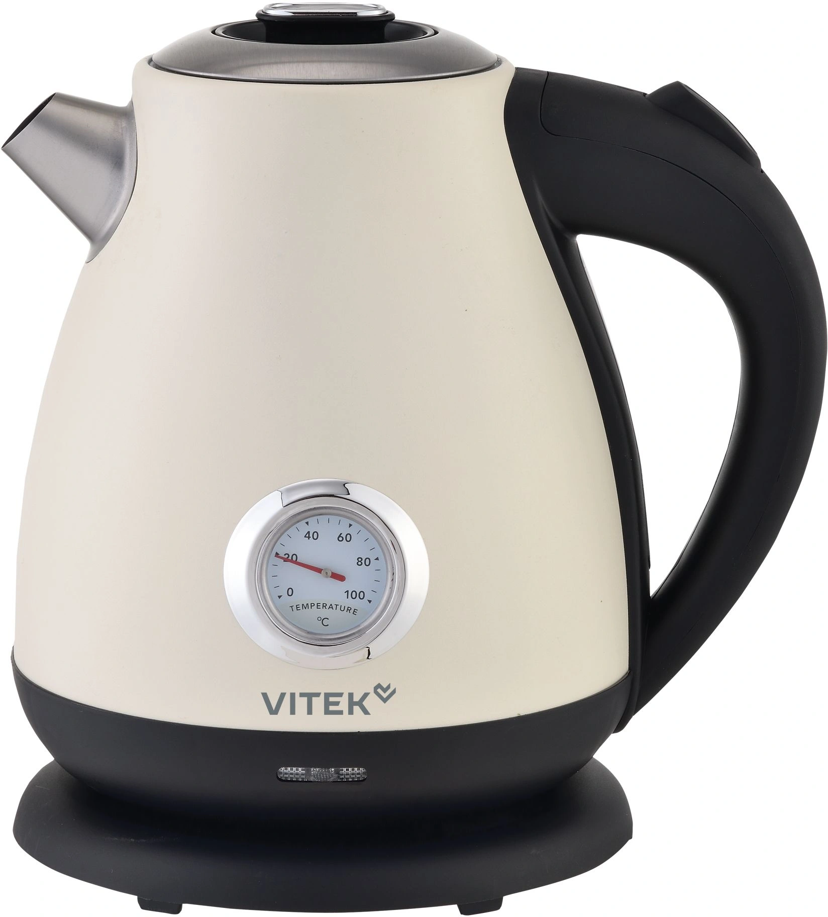 Чайник электрический Vitek VT-WK1095 кремовый, металл