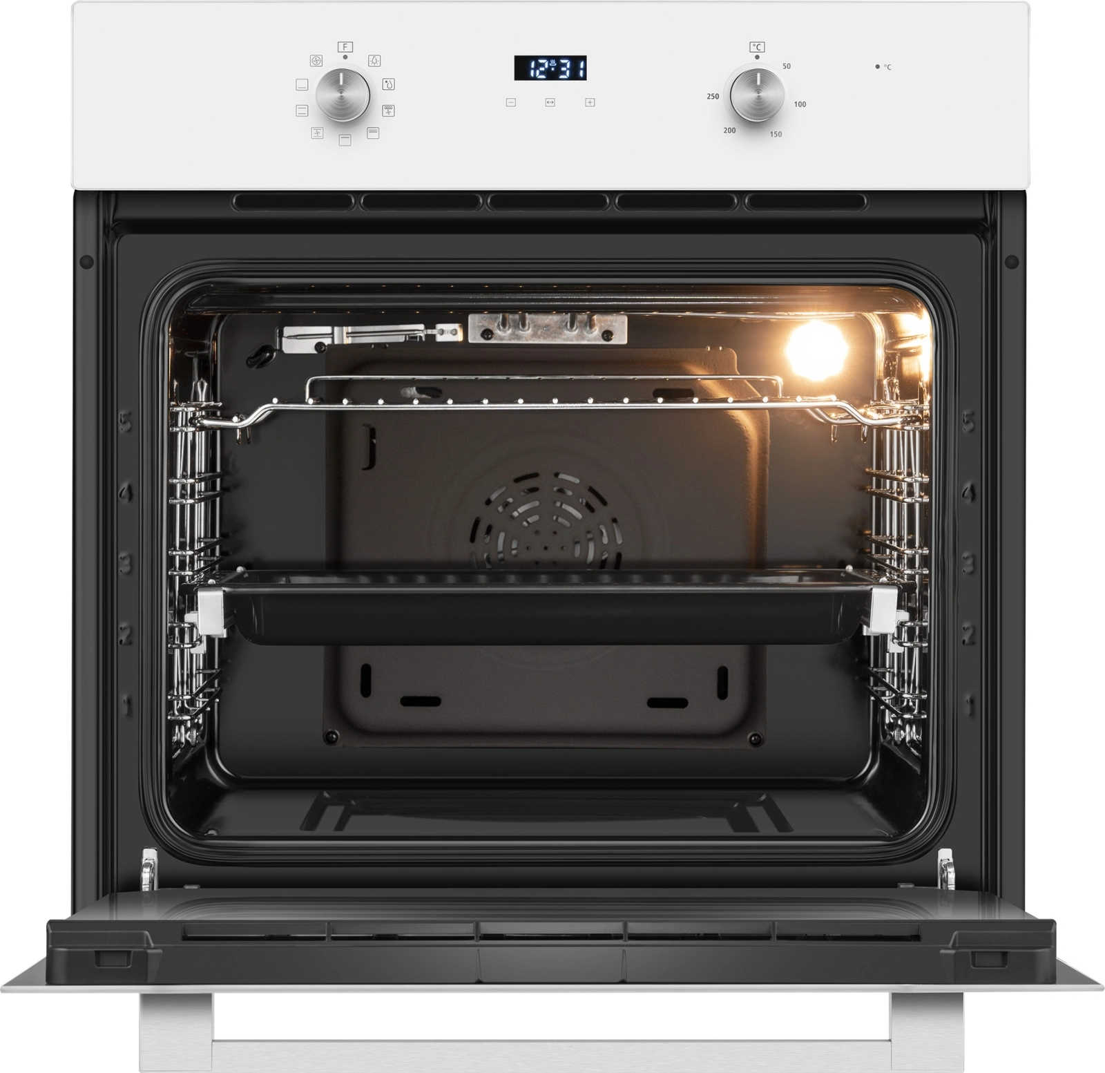 Духовой шкаф Weissgauff EOM 698 PDW Telescopic & Catalytic белый (439172)