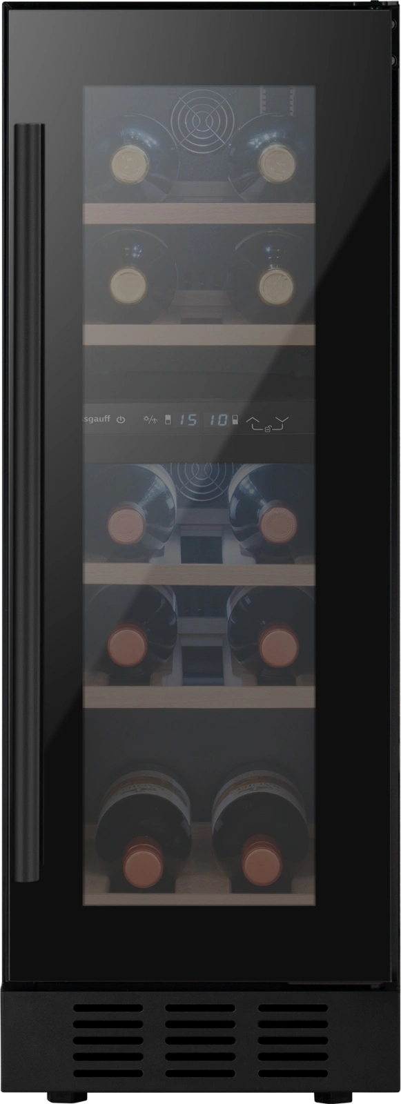 Винный шкаф Weissgauff WWCI-16 DB DualZone черный (438723)