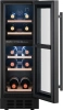 Винный шкаф Weissgauff WWCI-16 DB DualZone черный (438723)