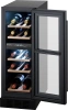 Винный шкаф Weissgauff WWCI-16 DB DualZone черный (438723)
