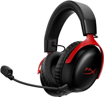 Гарнитура игровая HyperX Cloud III S Wireless, черный/красный (a59z0aa)