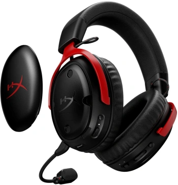 Гарнитура игровая HyperX Cloud III S Wireless, черный/красный (a59z0aa)