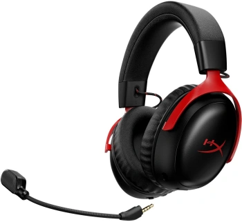 Гарнитура игровая HyperX Cloud III S Wireless, черный/красный (a59z0aa)