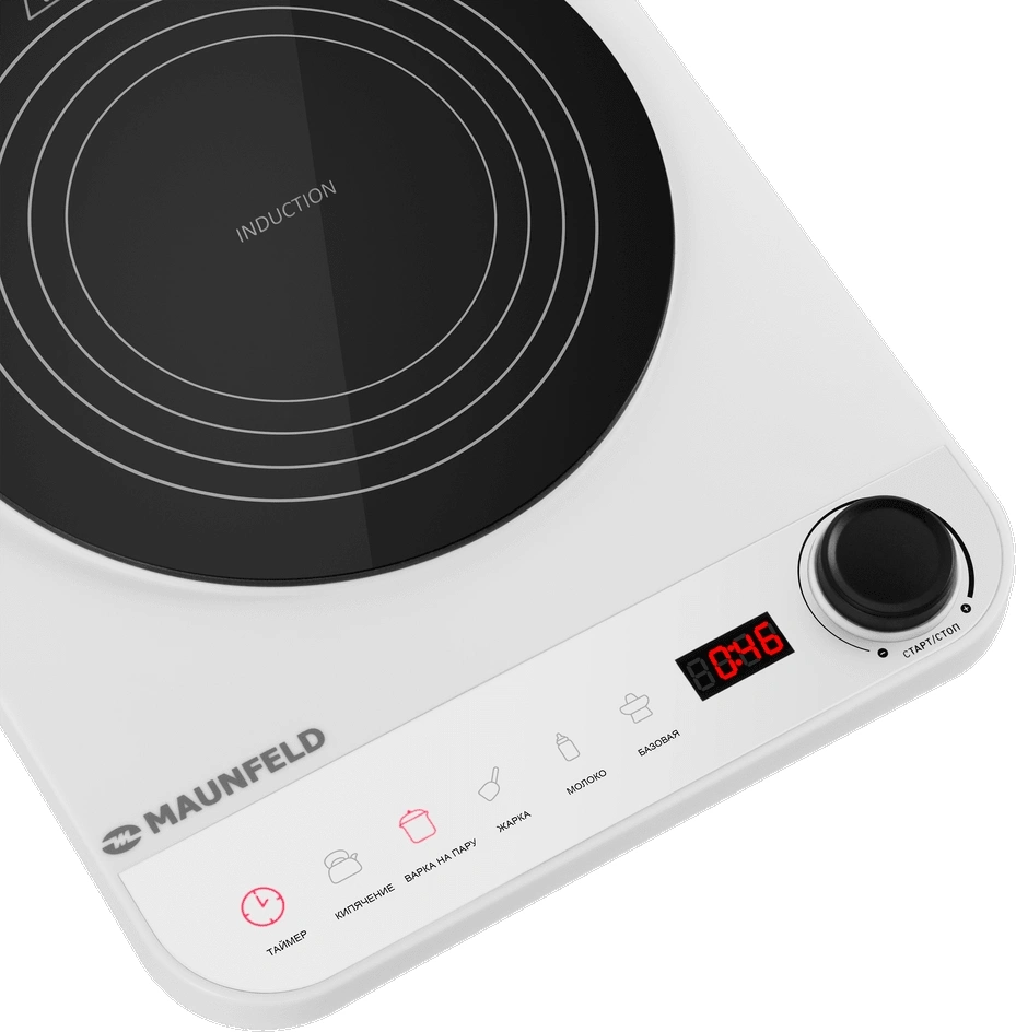 Плита Индукционная Maunfeld EFI271MWH белый