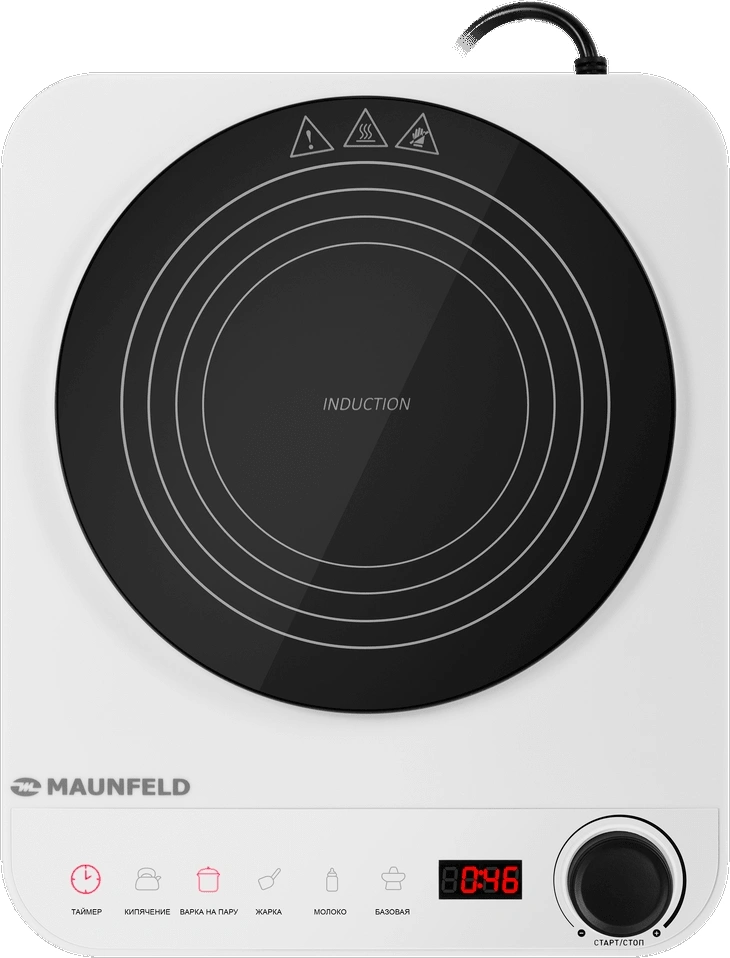 Плита Индукционная Maunfeld EFI271MWH белый