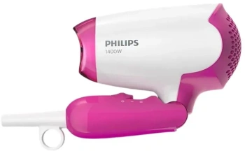 Фен Philips BHD003/00 белый/розовый, 1400Вт