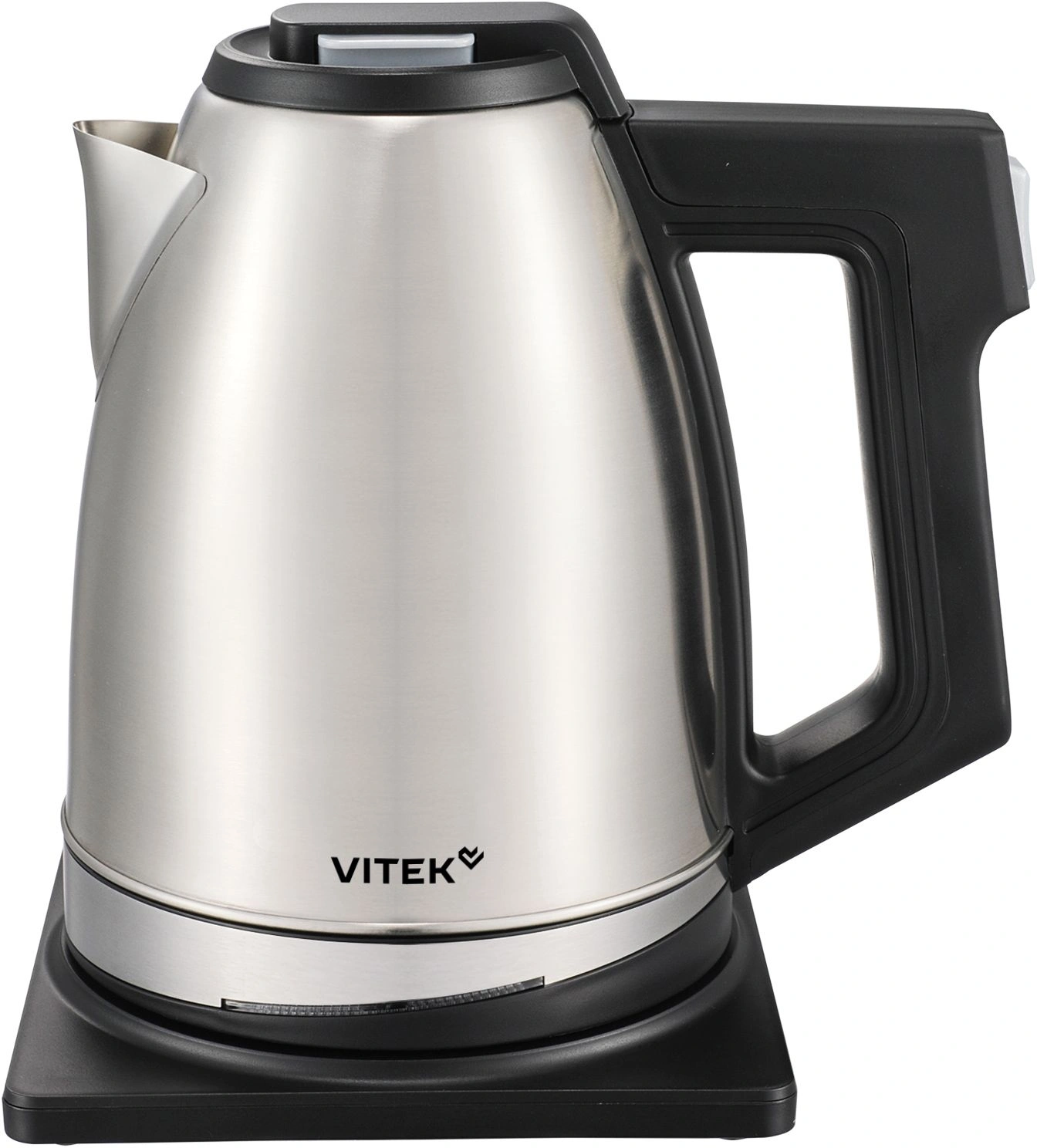 Чайник электрический Vitek VT-WK1070 серебристый/черный, металл