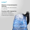 Чайник электрический Vitek VT-WK1074 черный, стекло