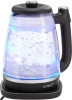 Чайник электрический Vitek VT-WK1074 черный, стекло