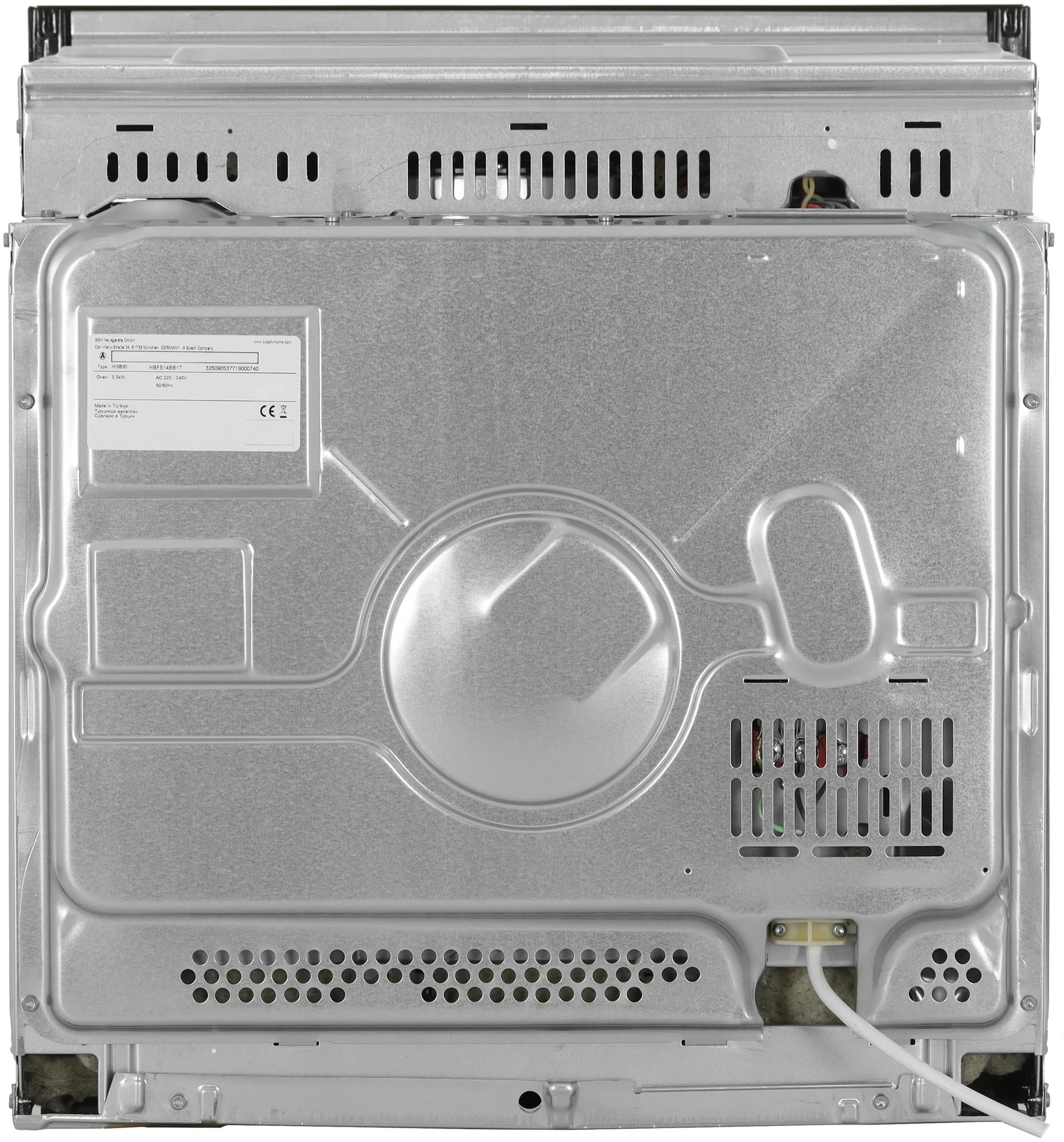 Духовой шкаф Bosch Serie 4 HBF514BB1T черный