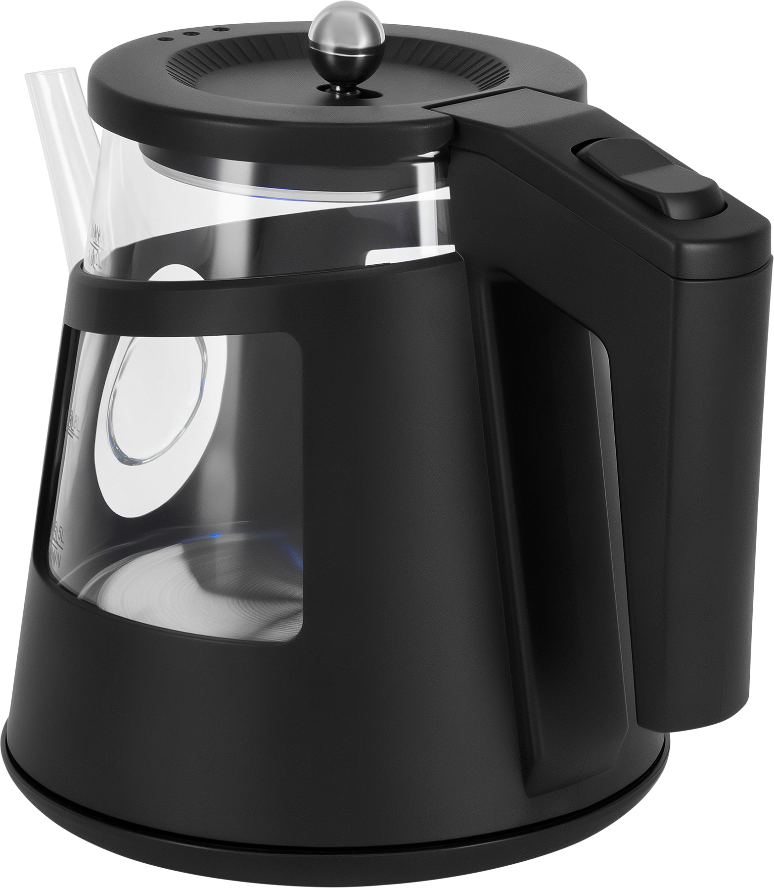 Чайник электрический Vitek VT-WK1083 черный, стекло