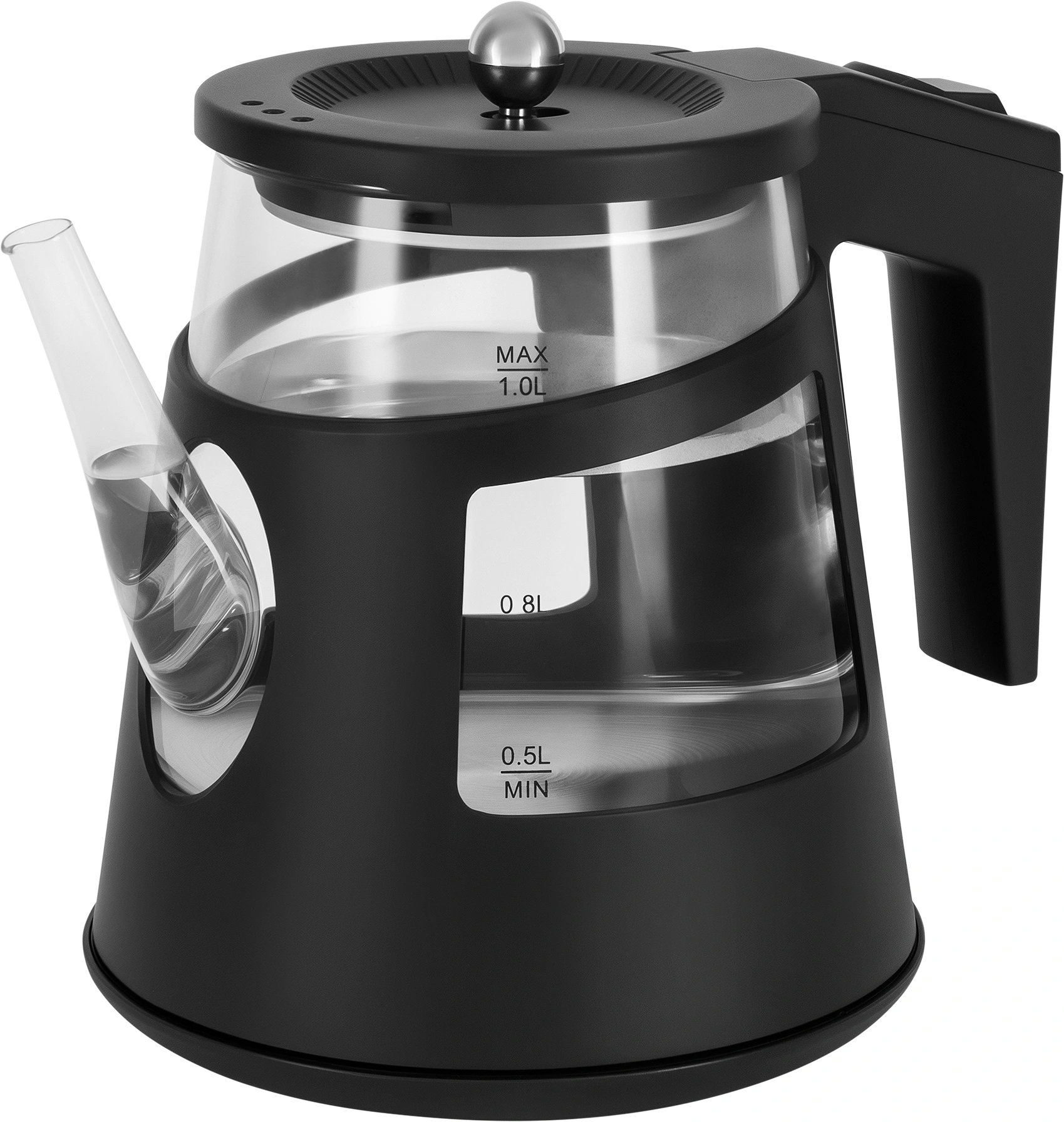 Чайник электрический Vitek VT-WK1083 черный, стекло