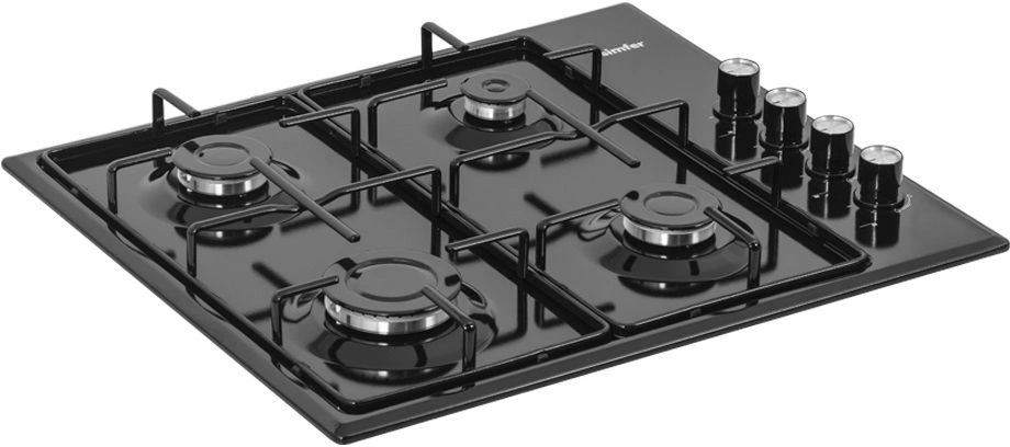 Газовая варочная поверхность Simfer H60Q40B400 черный