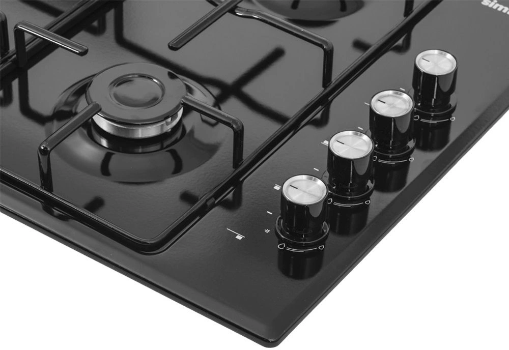 Газовая варочная поверхность Simfer H60Q40B400 черный