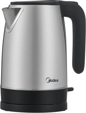 Чайник электрический Midea MK-9010 серый, металл