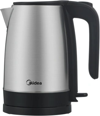 Чайник электрический Midea MK-9010 серый, металл
