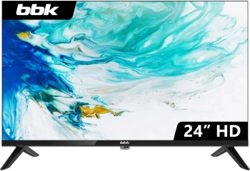Телевизор BBK 24LEM-1033/TS2C (B), 23.6", LED, HD, черный