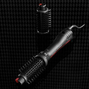 Фен-щетка Rowenta CF961LF0 черный/розовый, 750Вт (1830008526)