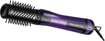 Фен-щетка Rowenta CF9525F0 черный/фиолетовый, 1000Вт (1830008503)