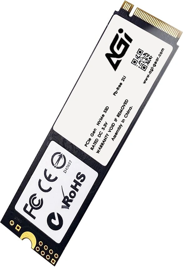 Твердотельный накопитель AGi AI818 1024ГБ, M.2 2280, PCIe 4.0 x4, M.2 AGI1T0G43AI818