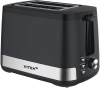Тостер Vitek VT-T1002 черный/стальной