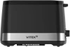 Тостер Vitek VT-T1002 черный/стальной