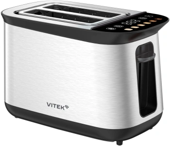 Тостер Vitek VT-T1003 стальной/черный