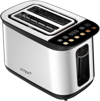 Тостер Vitek VT-T1003 стальной/черный