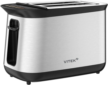 Тостер Vitek VT-T1003 стальной/черный