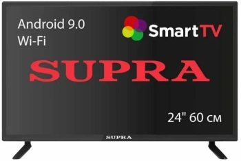 Телевизор Supra STV-LC24ST0080W, 24", LED, HD, Android, черный