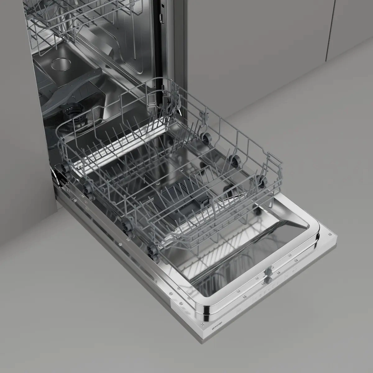 Посудомоечная машина Gorenje GV523E10WE нержавеющая сталь