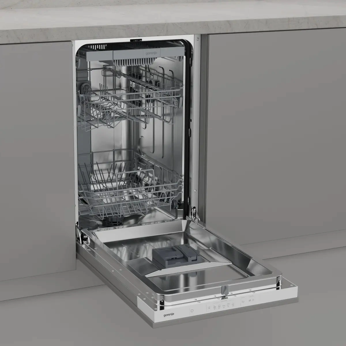 Посудомоечная машина Gorenje GV523E10WE нержавеющая сталь